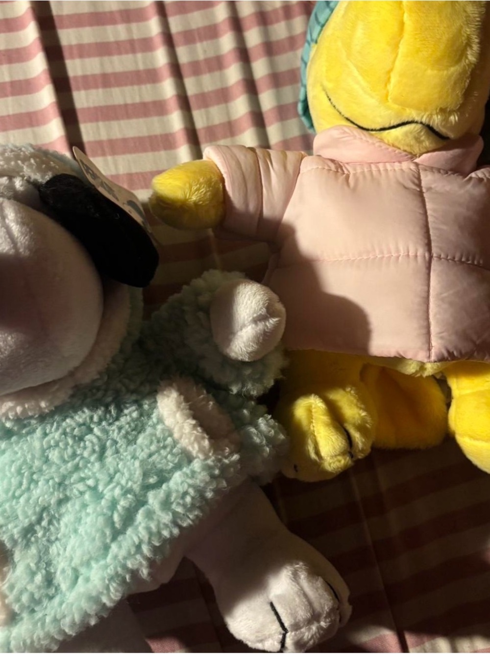 Snoopy & Woodstock stuffed animals